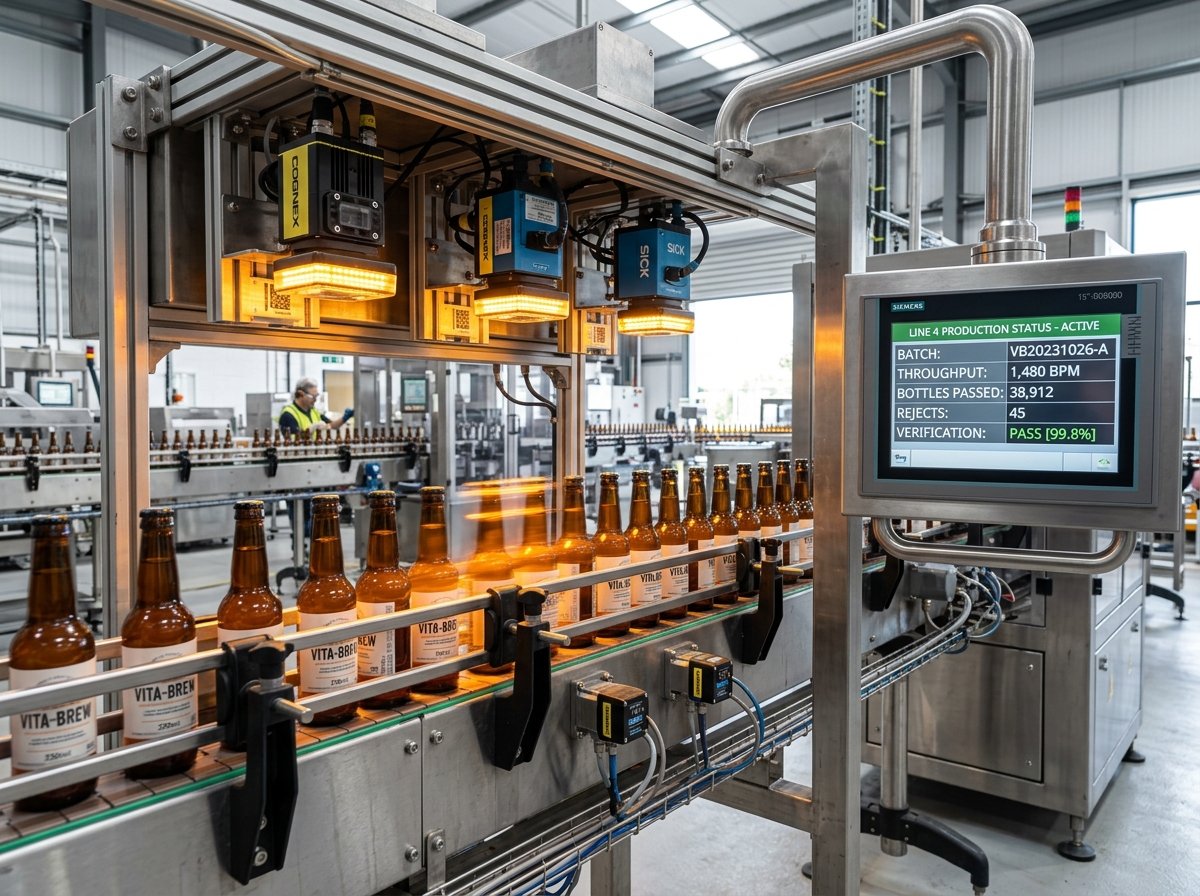 High-Speed Conveyor Optical Scanning & Barcode Traceability Facility
