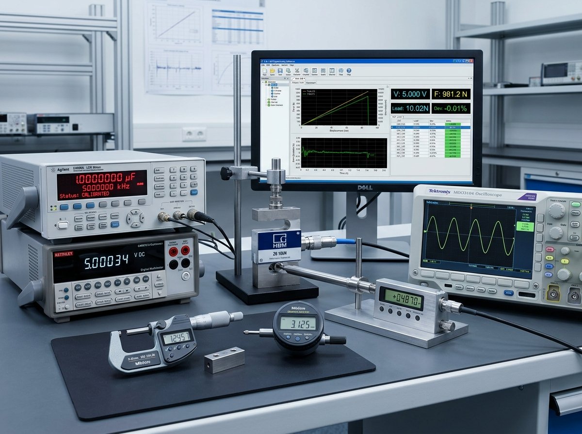 Robodeus Labs Real-Time Graphing, Multi-Axis Load Cell Metrology and High-Speed Signal Conditioning Bench
