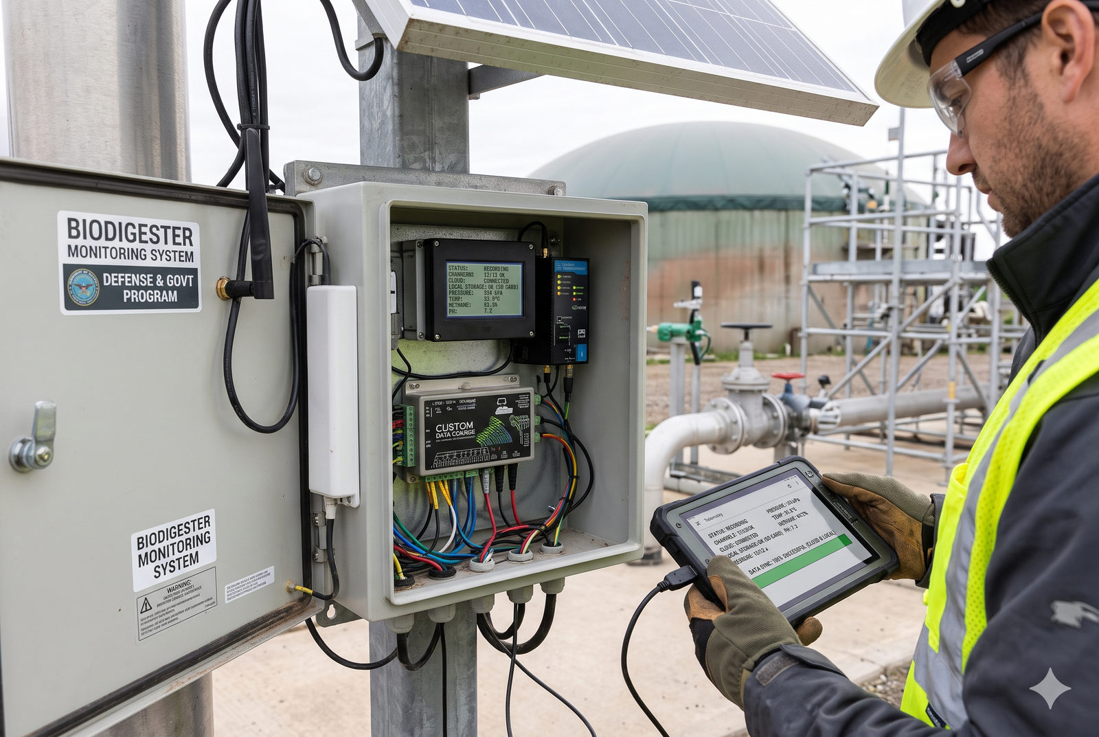 Biodigester Monitoring & Logging