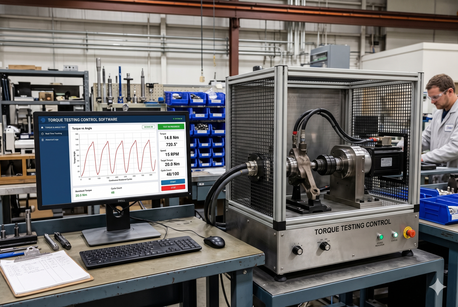 Torque Testing Control Software